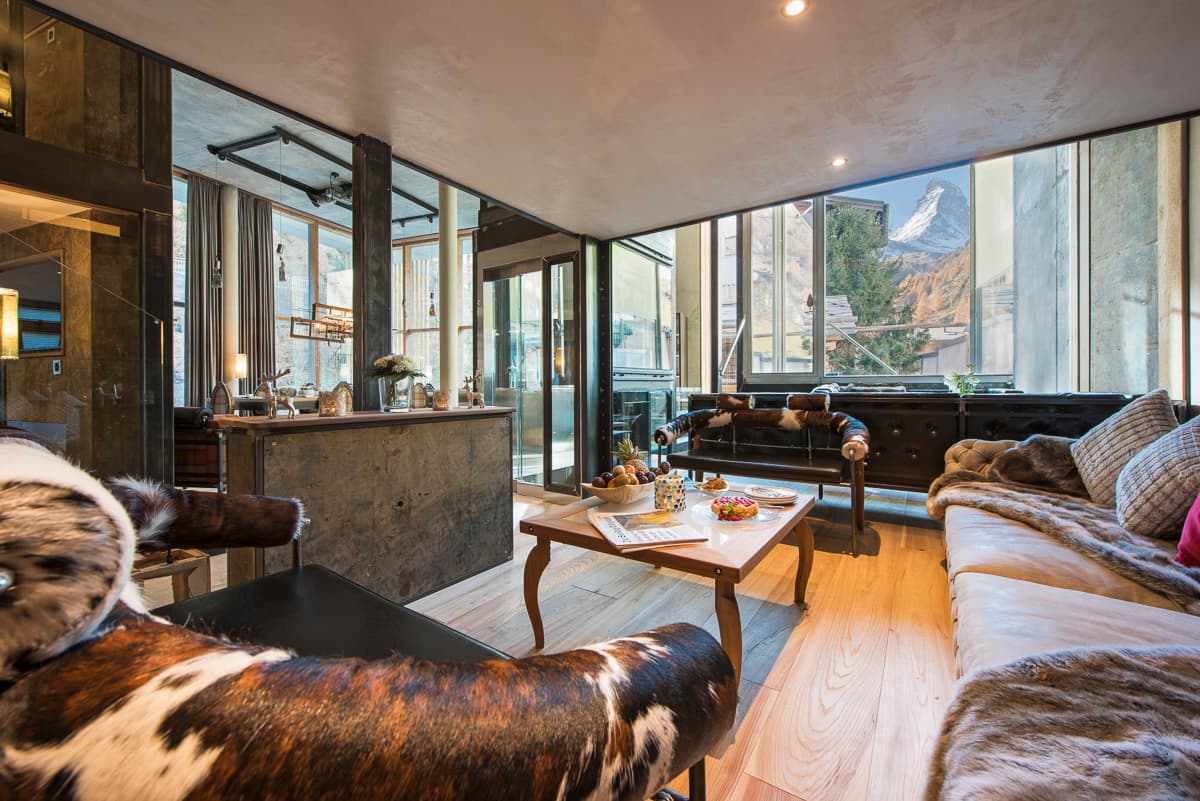Loft Saphir, Luxury living for 7-10 people in Zermatt, Character and Matterhorn Views - Image 7